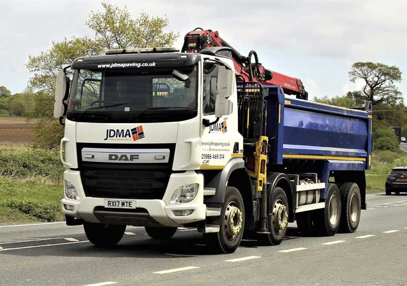 JDMA New Grab Lorry Arrives