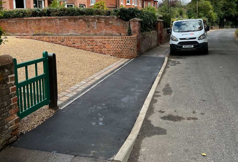 Drop Kerb and Entrance Ways