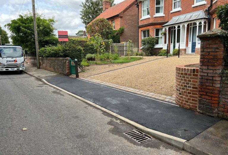 Drop Kerb and Entrance Ways